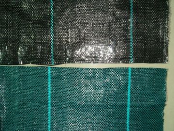 Домашняя циновка ткани/засорителя земной крышки PE сада сплетенная PP, черная
