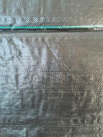 Домашние ткань земной крышки сада PE пользы/циновка засорителя сплетенные PP, черная