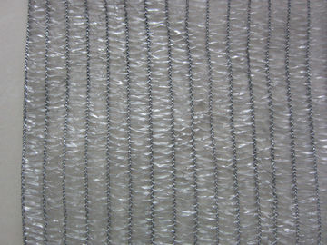 Плетение тени сада HDPE связанное Raschel серое для загородки Safty