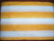 Желтая и белая анти- Uv сеть тени балкона, плетение Hdpe связанное Raschel